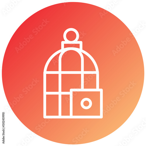 Vector Design Cage Icon Style