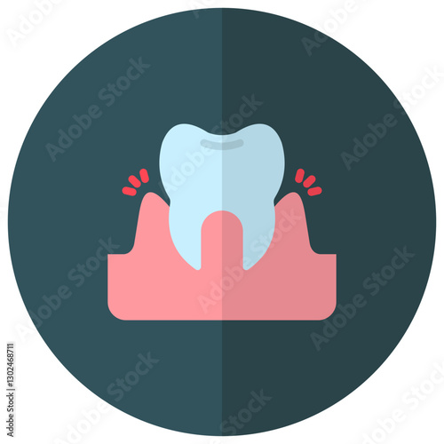Gum Pain Icon