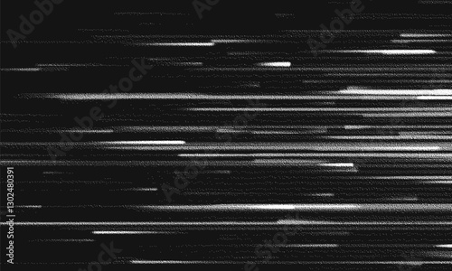 Glitch background. VHS grunge texture with noise effect and pixelation. Analog video digital errors. Retro pixel backdrop. Vector illustration.