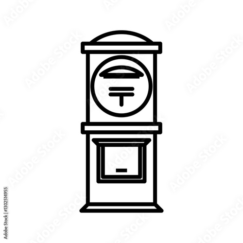 郵便ポストのアイコン