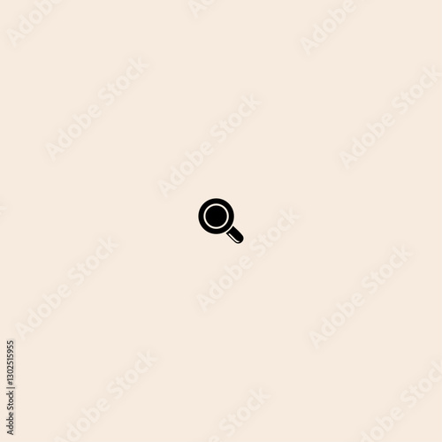 Magnifier Glass and Zoom icon flat vector design. 