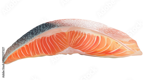 fresh salmon fillet