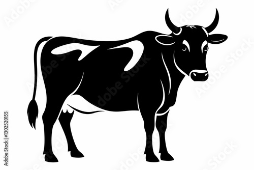  cow silhouette