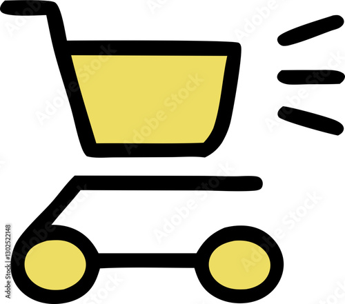shopping cart svg icon
