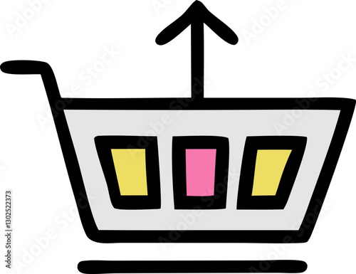 shopping cart svg icon