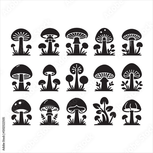 mushroom vector