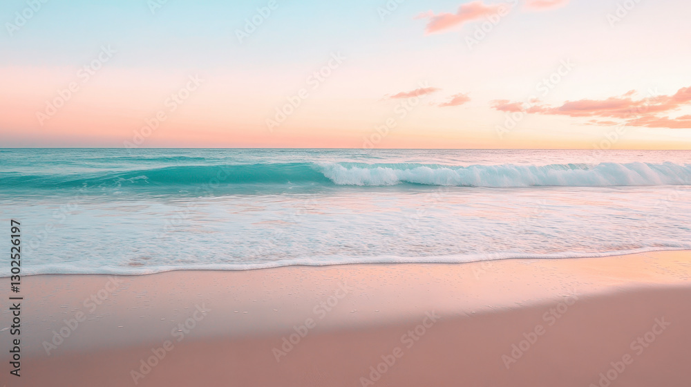 Serene beach at sunset with gentle waves and pink skies, perfect for relaxation. Discover tranquil coastal scenery and peace. Serene beach at sunset with gentle waves and pink skies, perfect for relaxation. Discover tranquil coastal scenery and peace.
