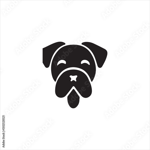 vector illustration of a dog
