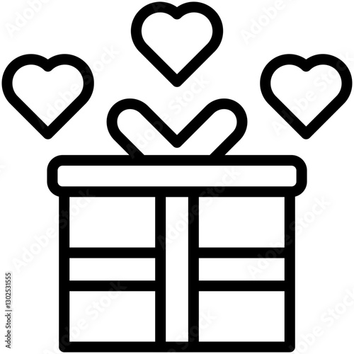 Giveaway Outline Icon