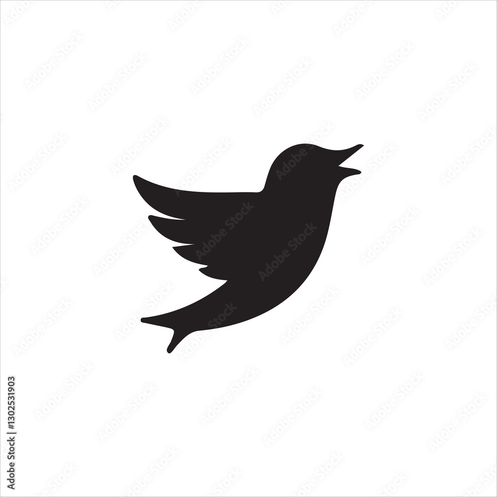 Fototapeta silhouette of a bird