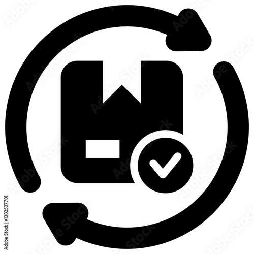 Restock Glyph Icon