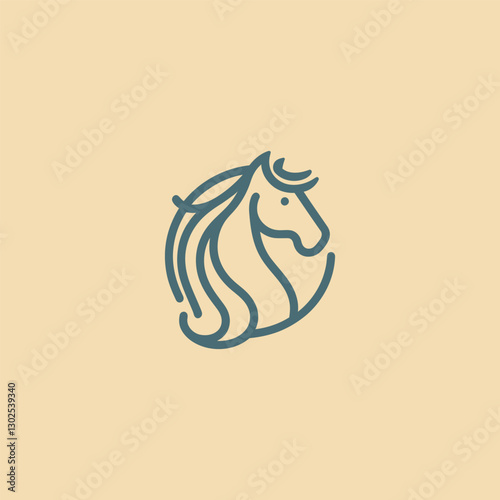Horse Logo – A dynamic horse logo symbolizing speed, power, and freedom.