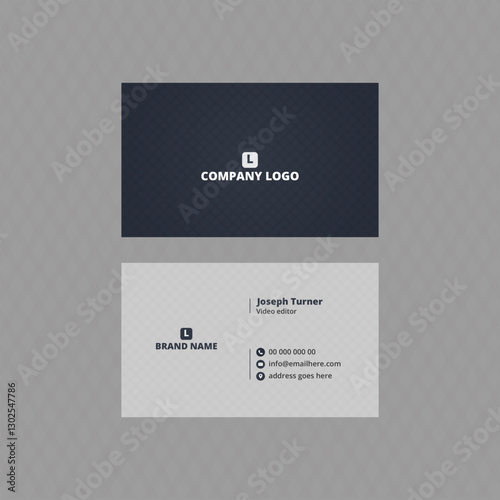 business card template design