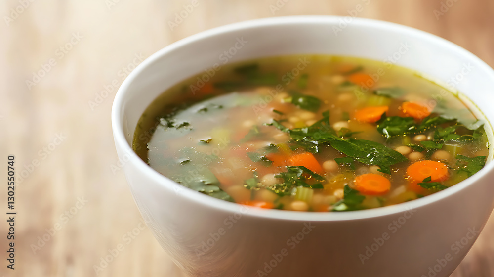A bowl of low-calorie vegetable soup with carrots, spinach, and lentils, served hot (2) A bowl of low-calorie vegetable soup with carrots, spinach, and lentils, served hot (2)