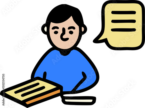 study vector image