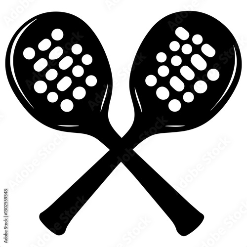 tennis racket vector illustration