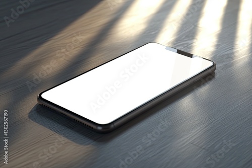 Sharp Image of Perspective View of Smartphone