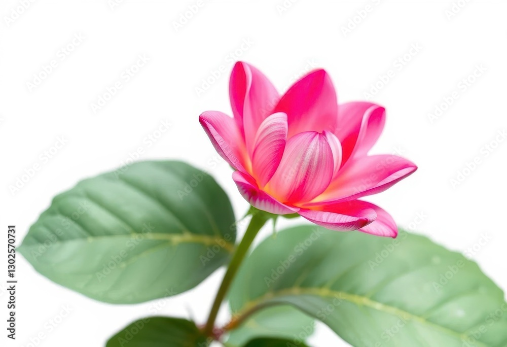 A single vibrant bloom, petals perfectly formed, isolated on pure white, botanical, download A single vibrant bloom, petals perfectly formed, isolated on pure white, botanical, download