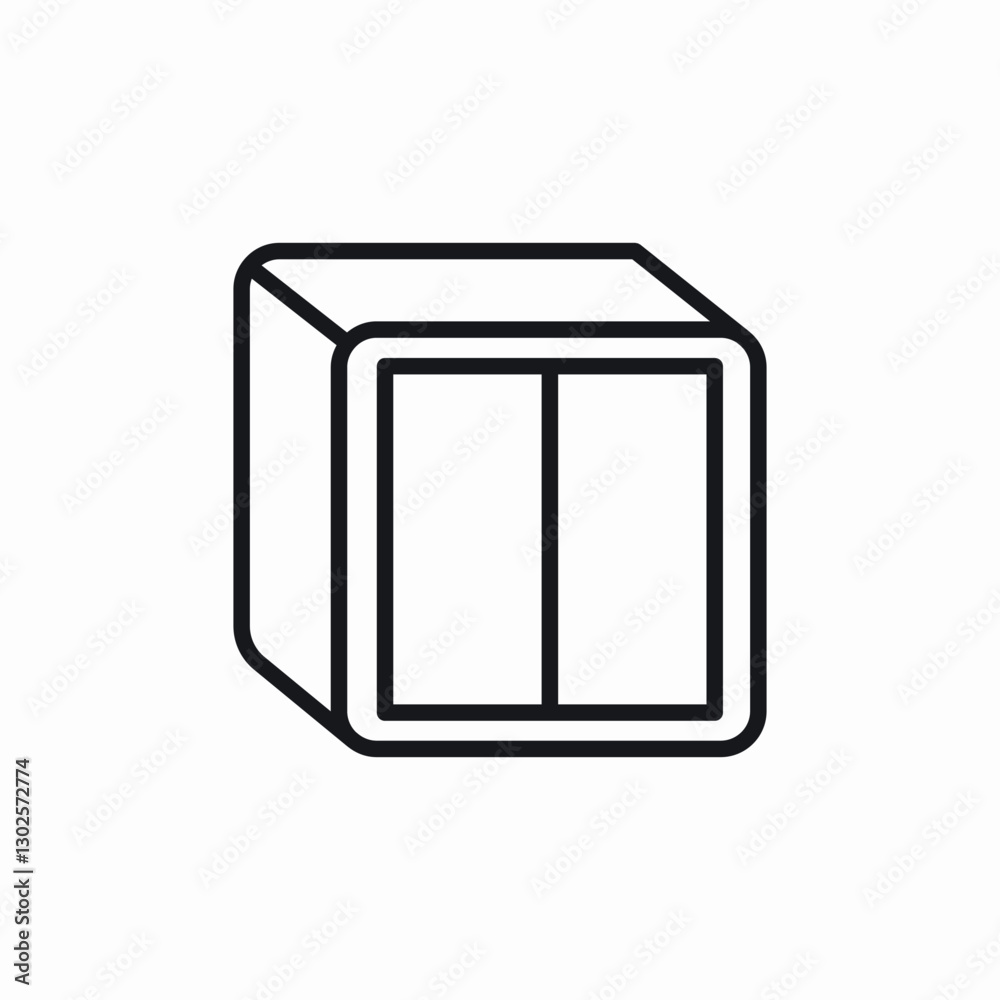 Package box delivery icon vector sign Package box delivery icon vector sign