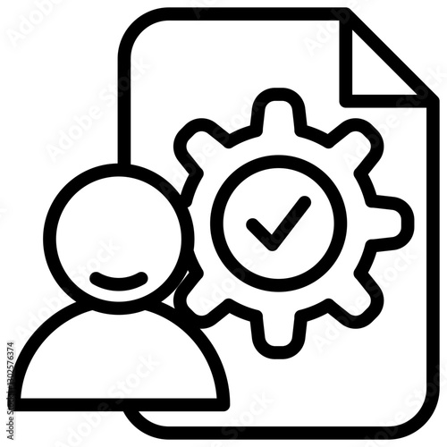 Ethical Outline Icon