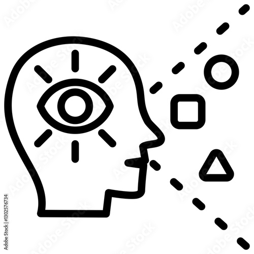 Perception Outline Icon