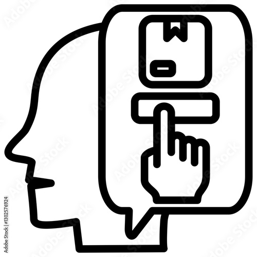 Purchase Intent Outline Icon