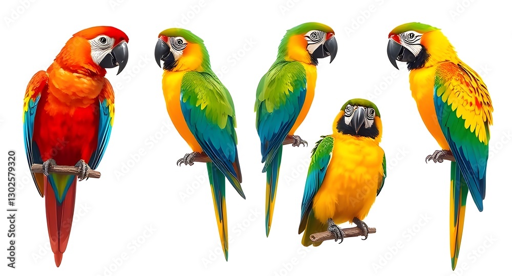 Obraz premium Parrot illustration