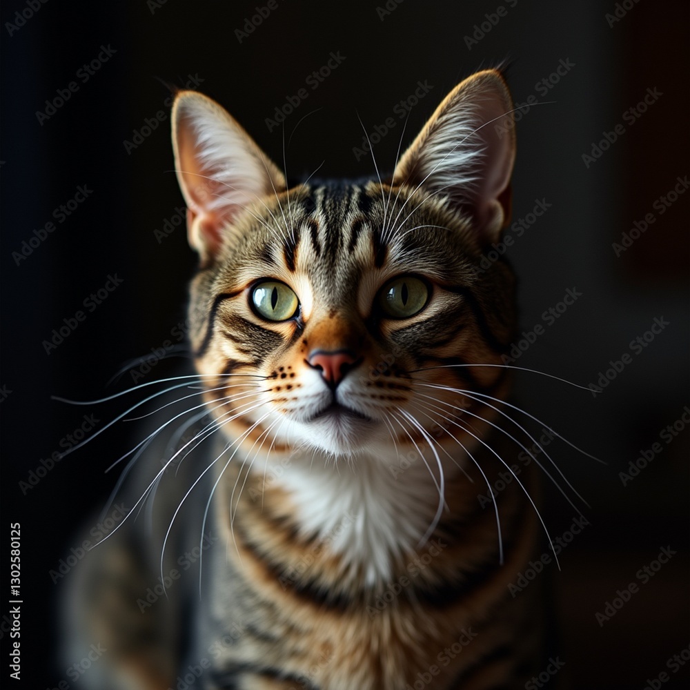 portrait of a cat portrait of a cat