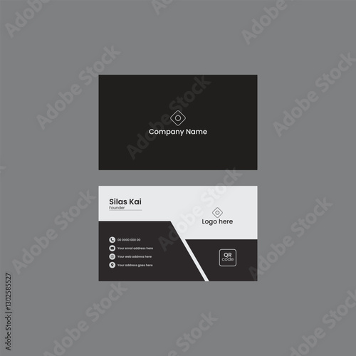 business card template