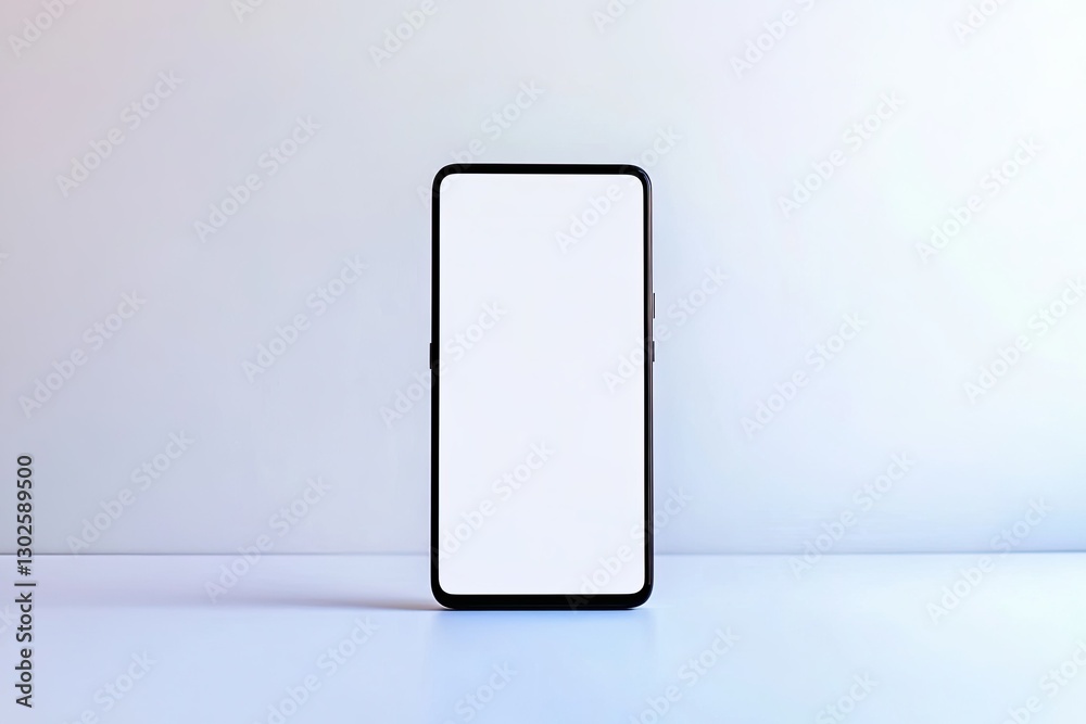 High Detail Image of Modern New Smartphone Isolated on White Background High Detail Image of Modern New Smartphone Isolated on White Background