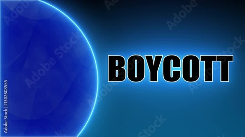 Boycott is the act of refusing to buy, use, or participate in something as a form of protest or punishment.
