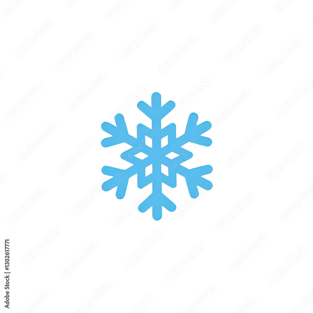 Light Blue Snowflake with Transparent Background Light Blue Snowflake with Transparent Background