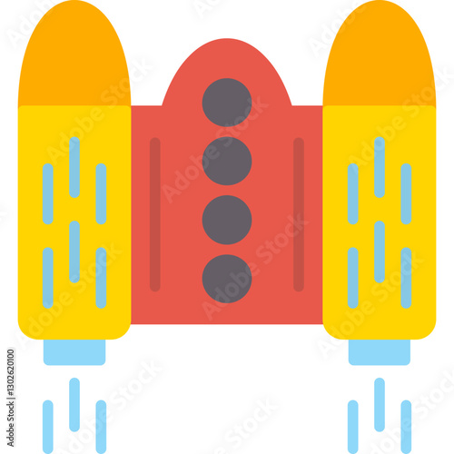 Jetpack Fire Icon