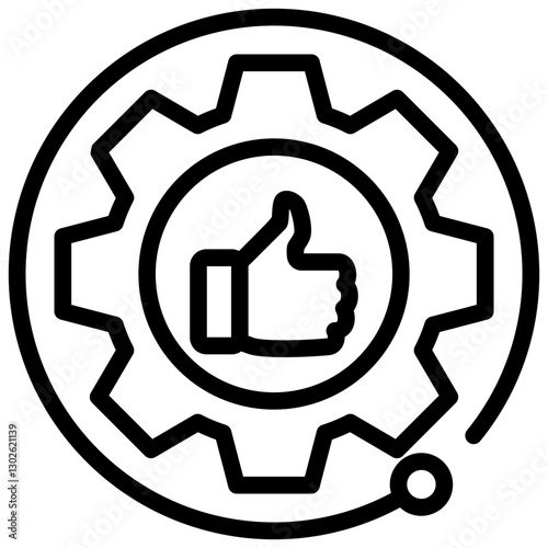 Fine Tuning Outline Icon