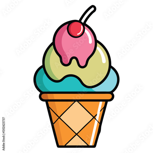 ice cream vector