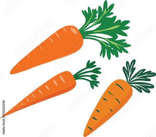 set of carrots