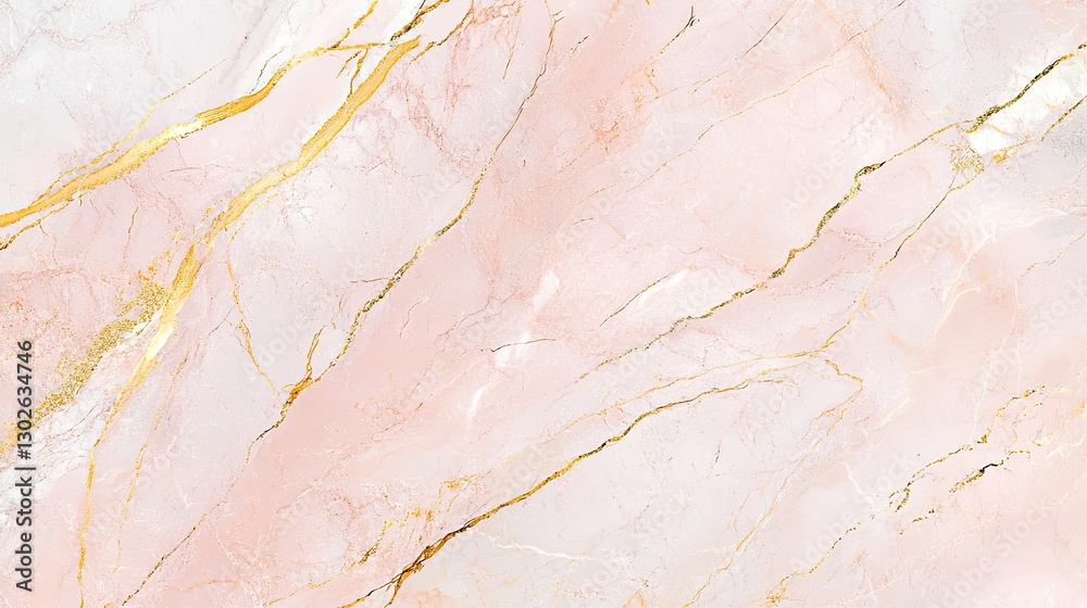 Elegant Pink Marble Background with Gold Veins and Texture Design Elegant Pink Marble Background with Gold Veins and Texture Design