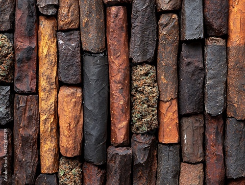 Stacked Cannabis Bricks