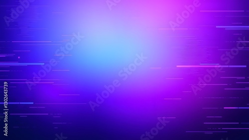 Abstract gradient background featuring vivid purple and blue hues with horizontal light streaks creating a futuristic and dynamic visual effect.