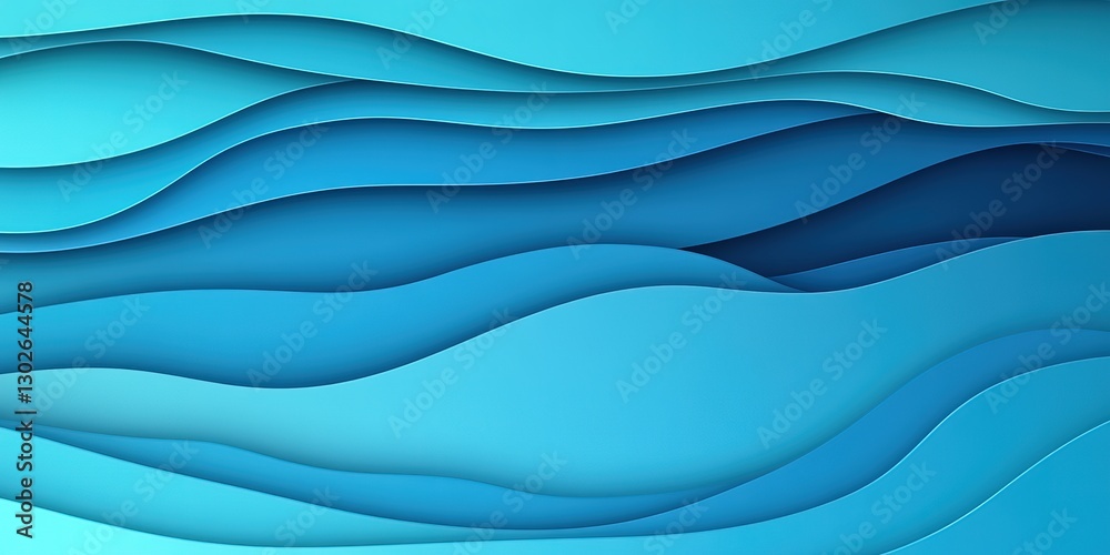 Abstract blue wavy and cyan gradient layers creating a smooth, modern, and stylish background. 32k, full ultra HD, high resolution 32k Abstract blue wavy and cyan gradient layers creating a smooth, modern, and stylish background. 32k, full ultra HD, high resolution 32k