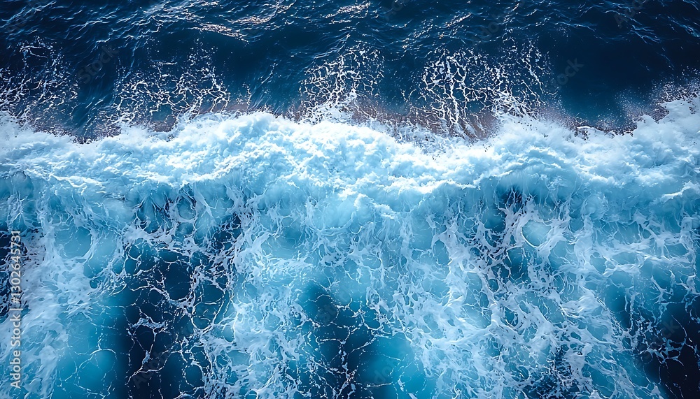 Fototapeta premium Ocean Waves from Above