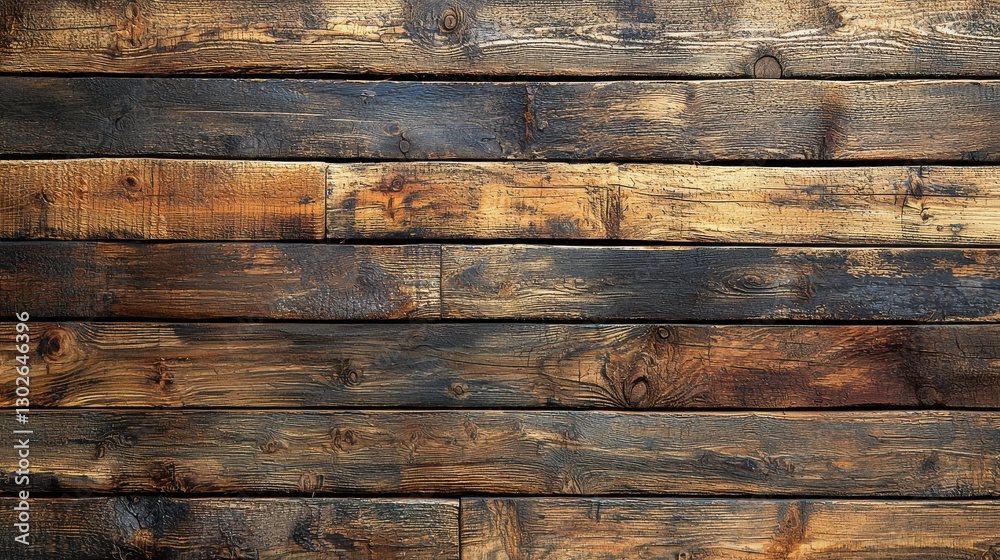 Rustic wooden planks create a warm, inviting backdrop for home decor and interior design Rustic wooden planks create a warm, inviting backdrop for home decor and interior design