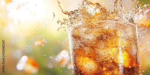 Soda drink banner