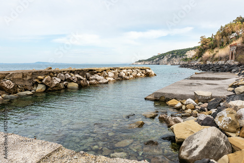Marina della Lobra, village of Massa Lubrense. Italy