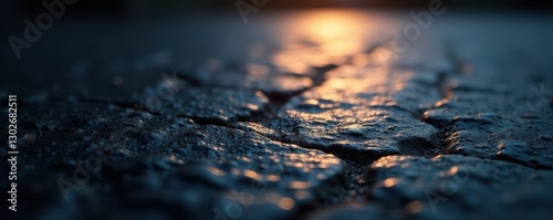 Rough black surface, light beams softly diffused, grunge, shadow, contrast