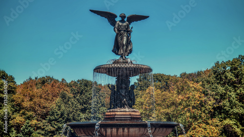 fountain in the park