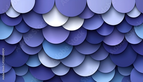 Layered Circles Background