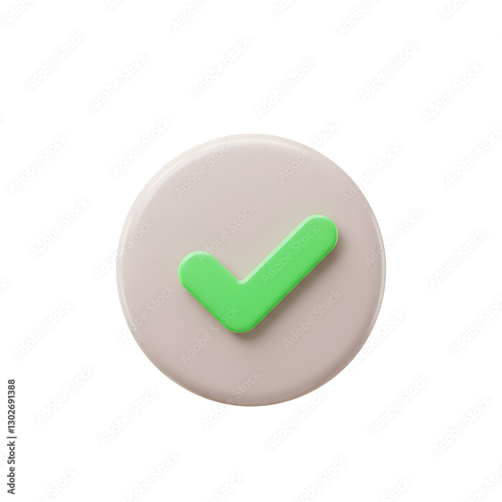 Success Badge Icon – Circular Badge with Checkmark Symbolizing Achievement and Approval Success Badge Icon – Circular Badge with Checkmark Symbolizing Achievement and Approval