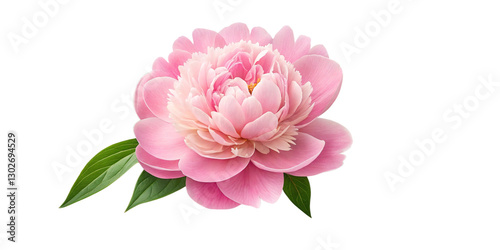 Fresh Pink Peony Flowers with Green Leaves – Isolated on Transparent Background
Beautiful Pink Peonies with Lush Green Leaves – High-Quality PNG Cutout