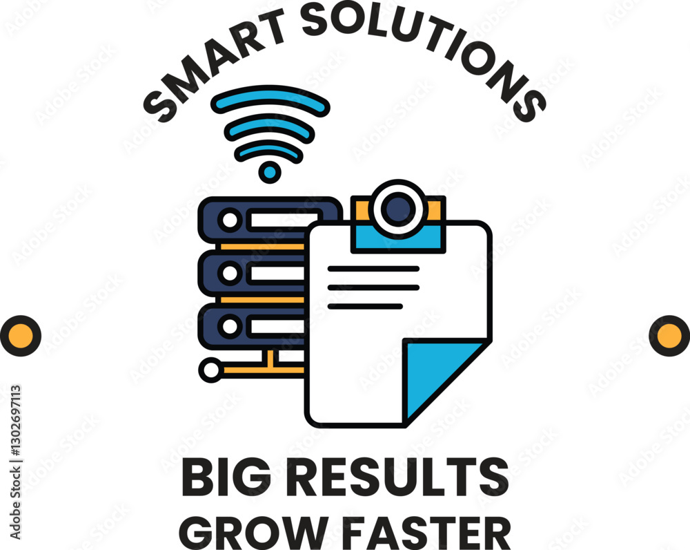 Illustration in the concept of business idea in line style Illustration in the concept of business idea in line style